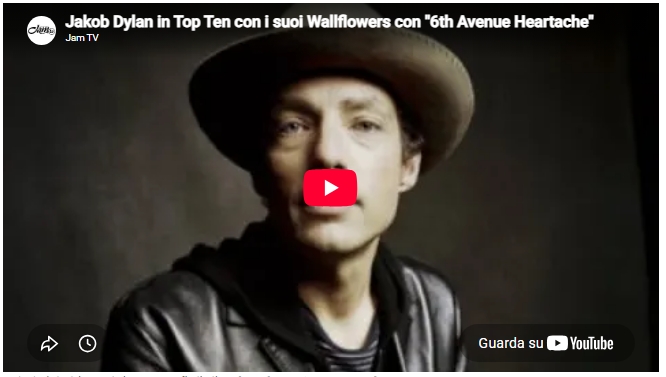 Jakob Dylan con T Bone Burnett, Mike Campbell e Duritz dei Counting Crows 