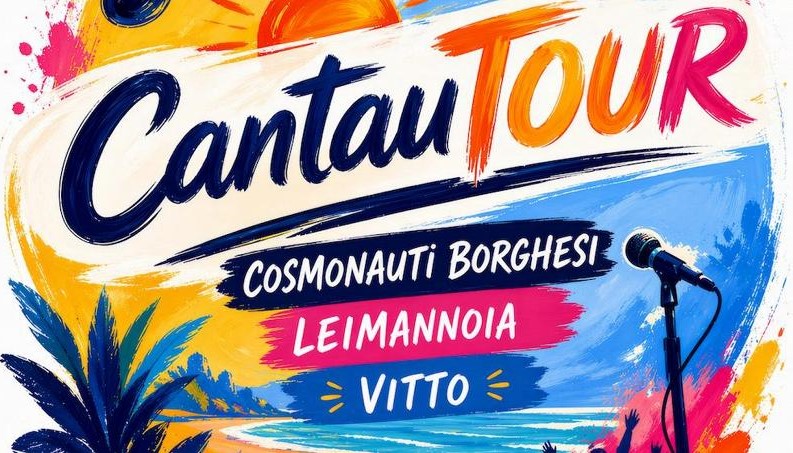 Vitto, Leimannoia e Cosmonauti Borghesi al CantauTour al Monk Roma